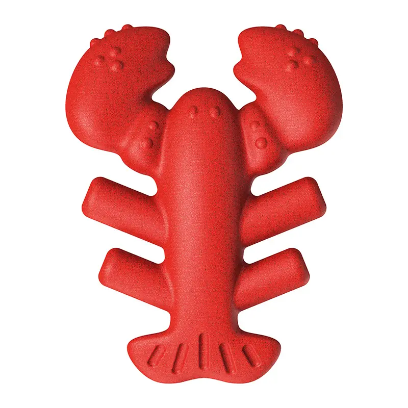 Durable Lobster Delight Chew Toy for Dogs – Tough Rubber Dental Care and Playtime Treat