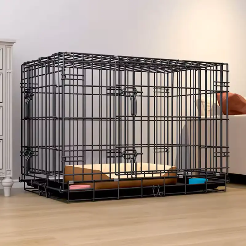 Collapsible Heavy Duty Pet Cage for Dogs, Cats, Rabbits, and Puppies