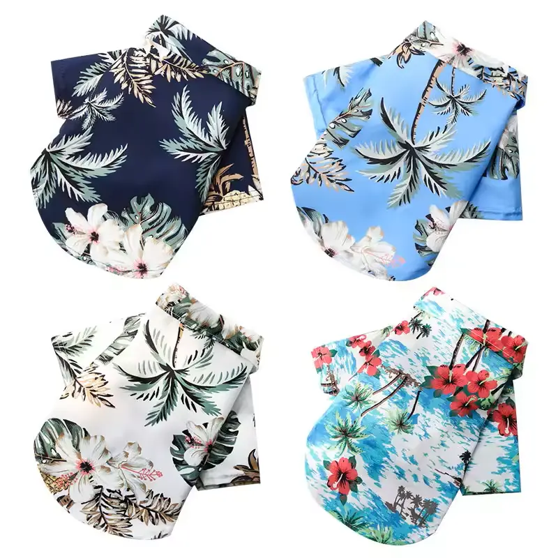 Hawaii Style Summer Casual Canine Pet Clothes